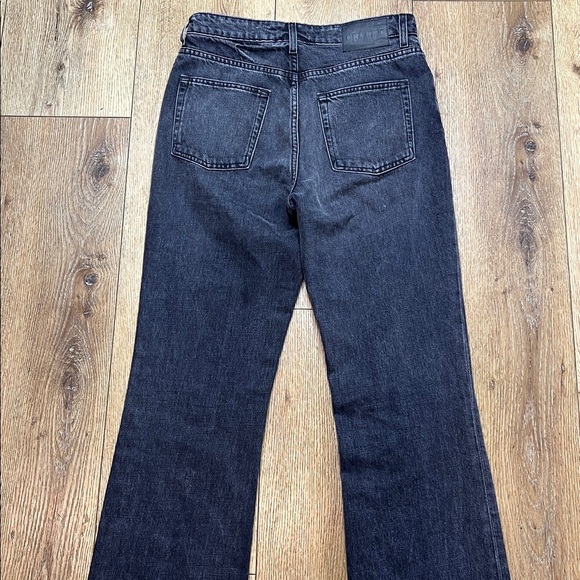 GRLFRND Melanie High Rise Boot Cut Jeans in Black Wash Size 27 - Picture 6 of 11